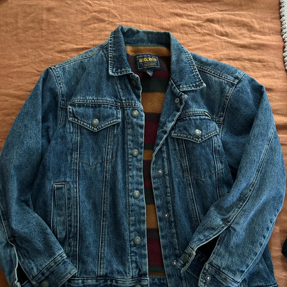 Woolrich Women's Blue Denim Jacket